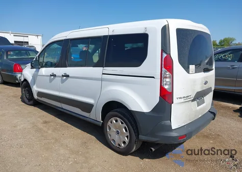 2015 Ford Transit Connect Xl z USA, uszkodzony, nr VIN NM0GE9E73F1175689